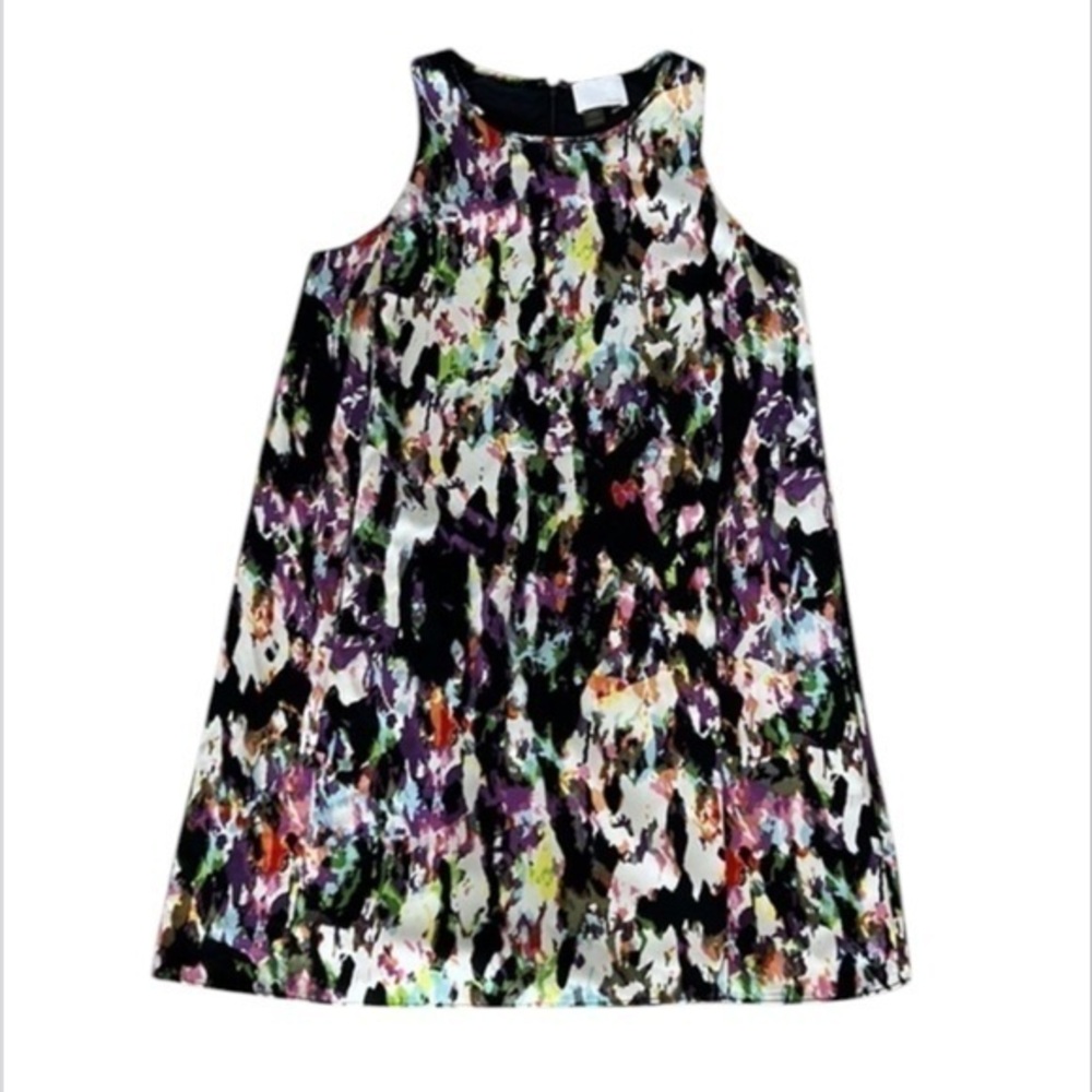 Dalia size 8 watercolor tank midi dress